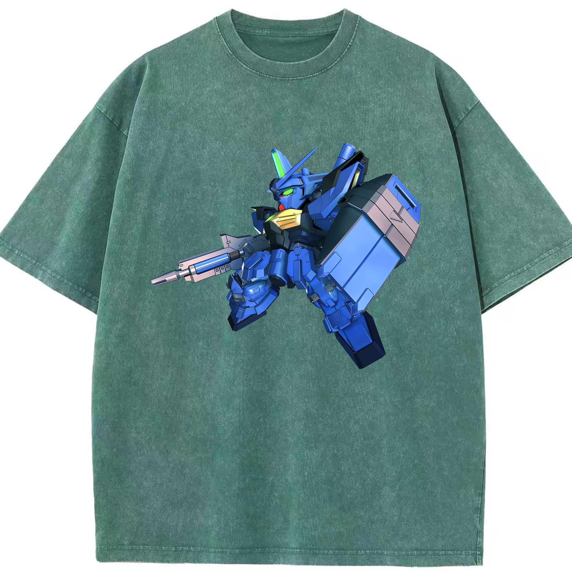 （画像用） 機動戦士ガンダム Mobile Suit Gundam 綿100% ヴィンテージ風 半袖Tシャツ（フロントプリント）
